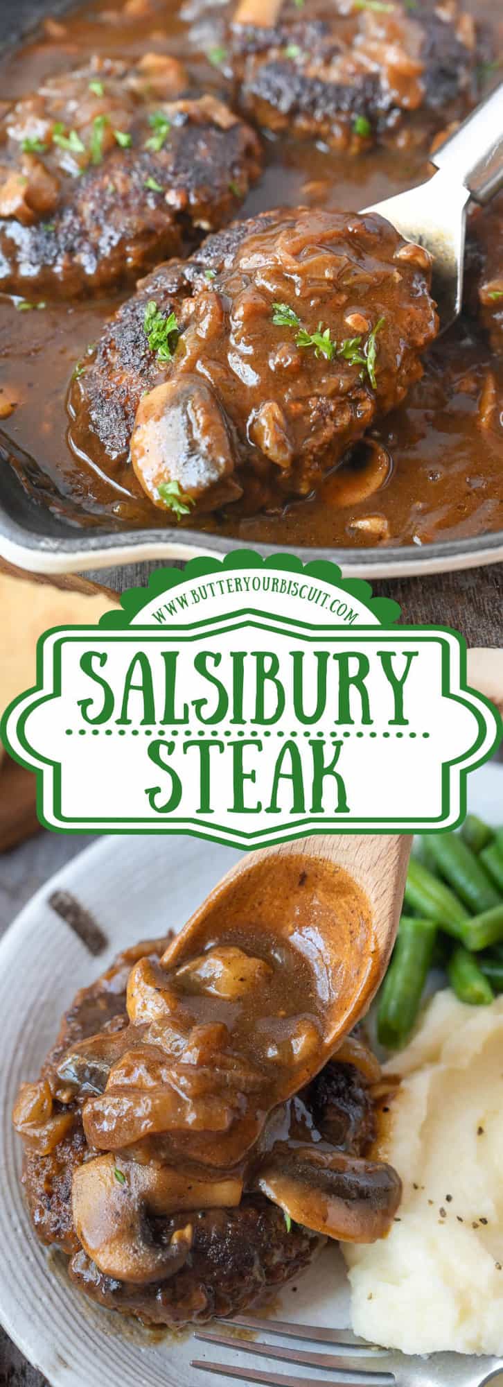 Homemade Salisbury Steak Recipe | Butter Your Biscuit