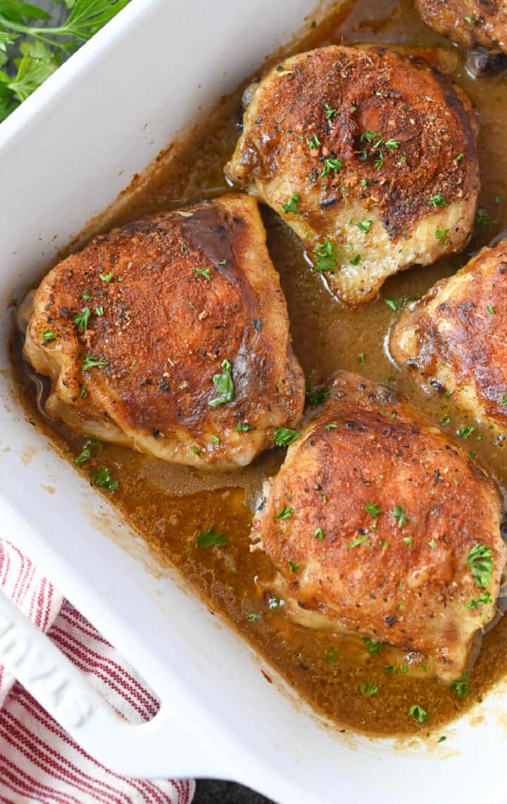 Southern Baked Chicken and Gravy Butter Your Biscuit