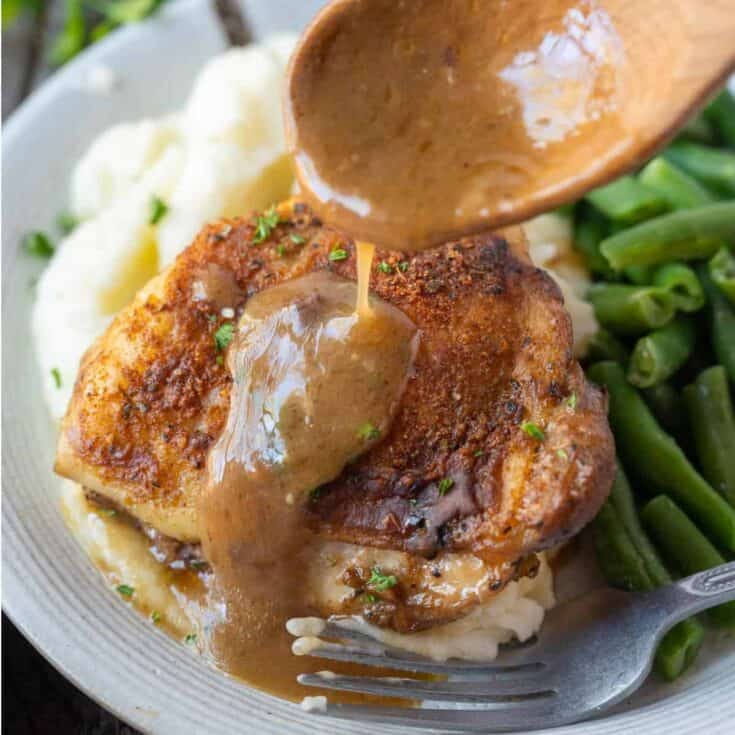 Southern Baked Chicken And Gravy Butter Your Biscuit southern-baked-chicken-and-gravy-butter-your-biscuit