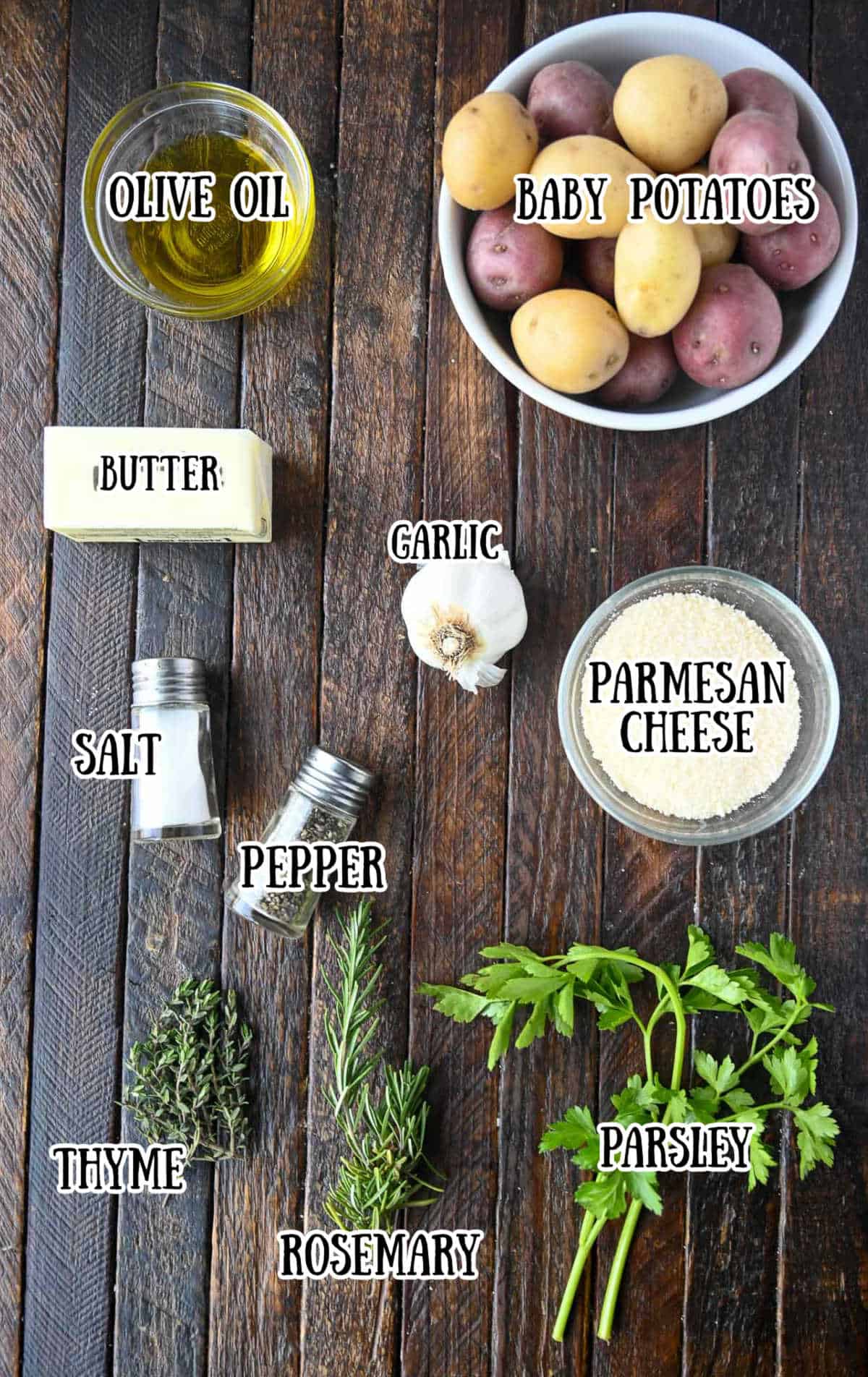 All the ingredients needed for this recipe.