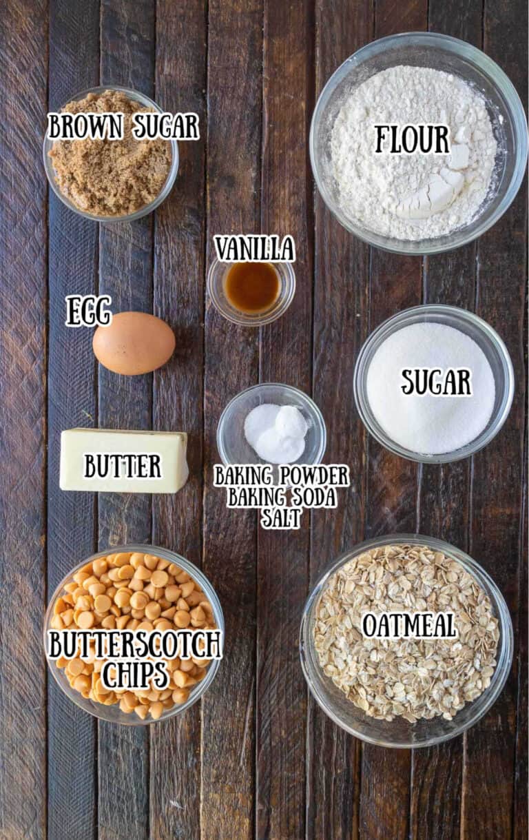 Old Fashioned Oatmeal Butterscotch Cookies Butter Your Biscuit