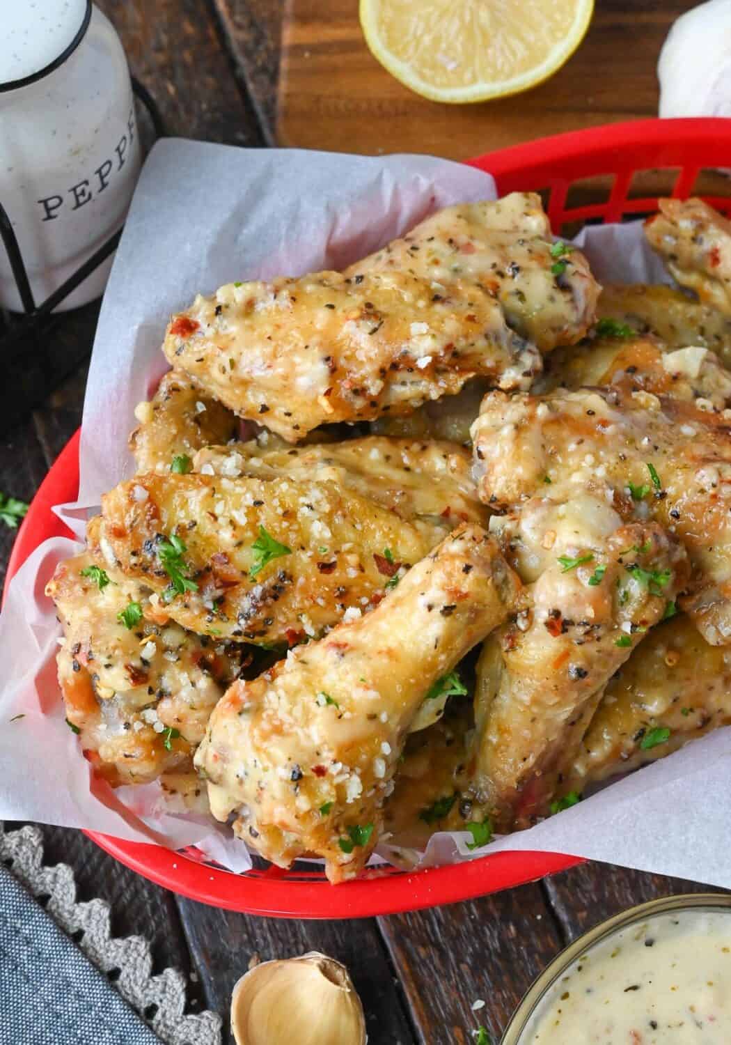 Copycat Garlic Parmesan Buffalo Wild Wings Butter Your Biscuit