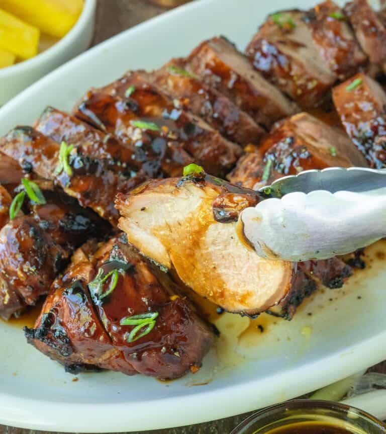 Teriyaki Grilled Pork Tenderloin