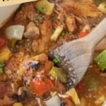 Slow cooker Hawaiian chicken pinterest pin.