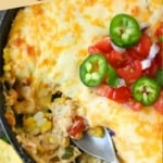 Pinterest image featuring jalapeno corn dip.