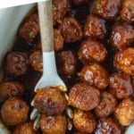 Slow Cooker fire cracker chicken meatballs pinterest pin.