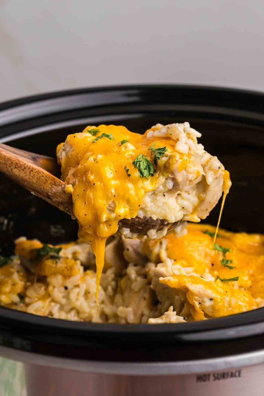 Slow Cooker Chicken and Rice - Butter Your Biscuit
